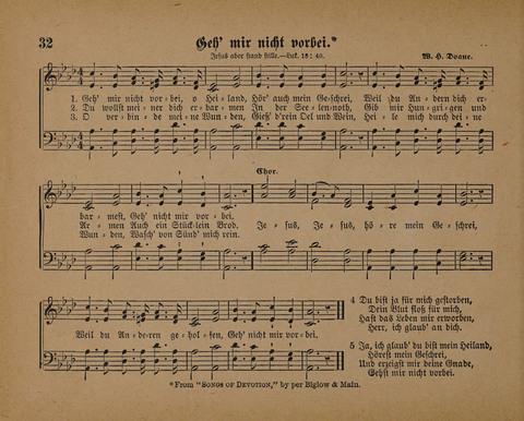 Pilger Lieder: für die Sonntagschule, Erbauungsstunde, Familie, u.s.w. page 32