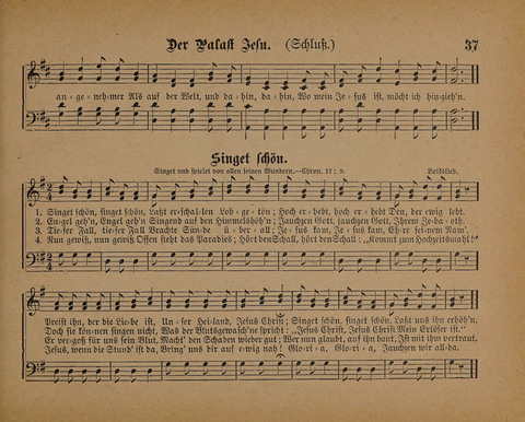 Pilger Lieder: für die Sonntagschule, Erbauungsstunde, Familie, u.s.w. page 37