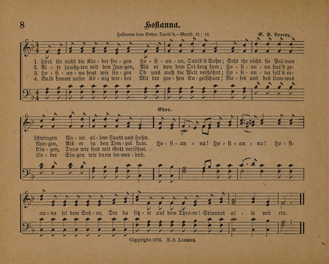 Pilger Lieder: für die Sonntagschule, Erbauungsstunde, Familie, u.s.w. page 8