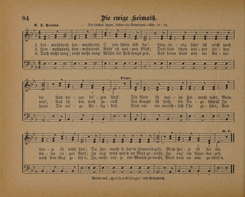 Pilger Lieder: für die Sonntagschule, Erbauungsstunde, Familie, u.s.w. page 84