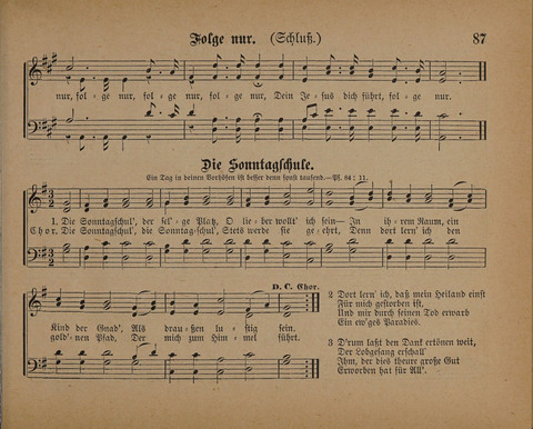 Pilger Lieder: für die Sonntagschule, Erbauungsstunde, Familie, u.s.w. page 87