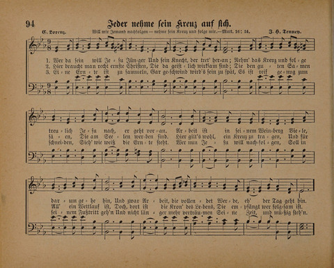 Pilger Lieder: für die Sonntagschule, Erbauungsstunde, Familie, u.s.w. page 94