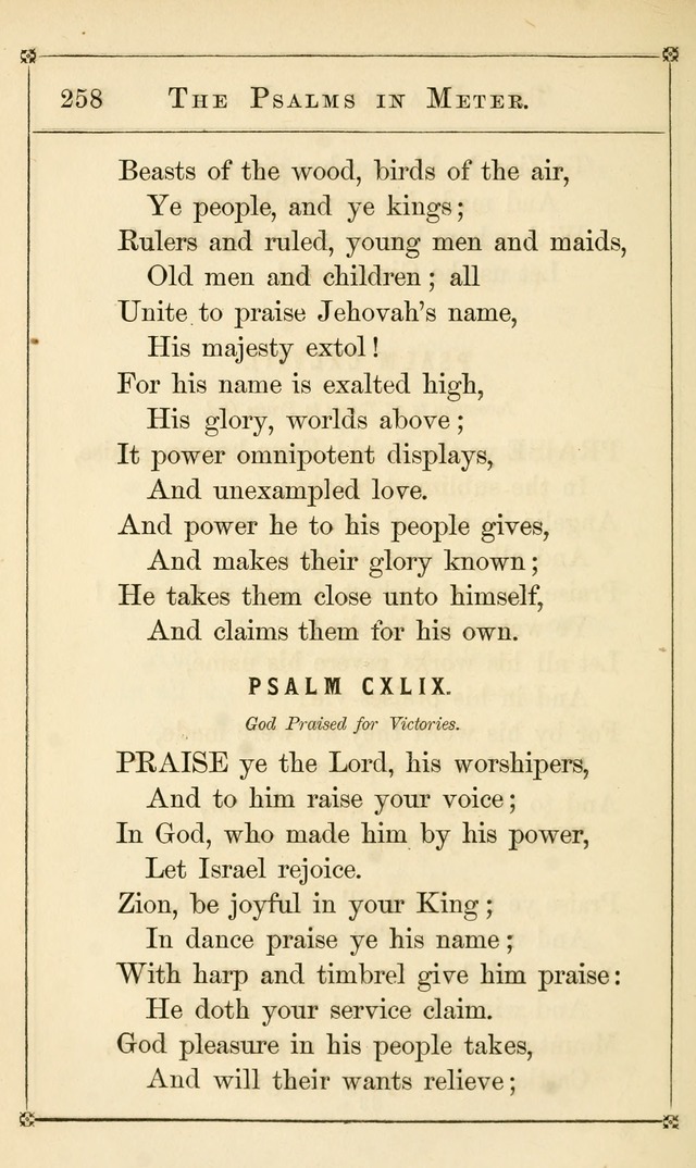 The Psalms in meter page 265
