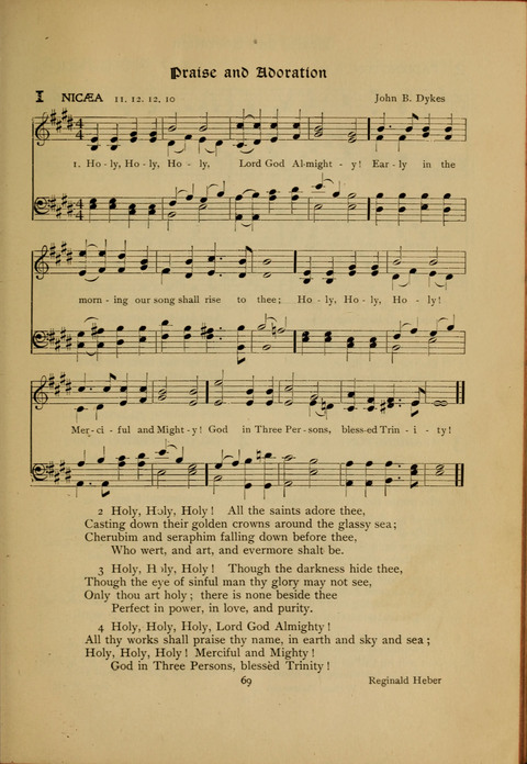 The Primitive Methodist Church Hymnal: containing also selections from scripture for responsive reading page 1