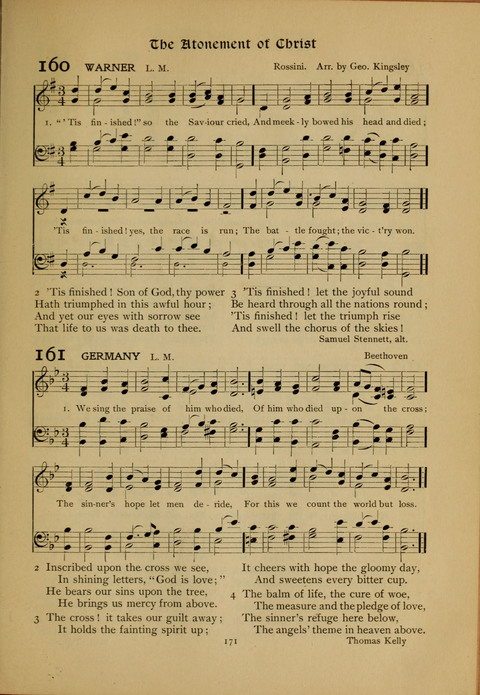 The Primitive Methodist Church Hymnal: containing also selections from scripture for responsive reading page 103