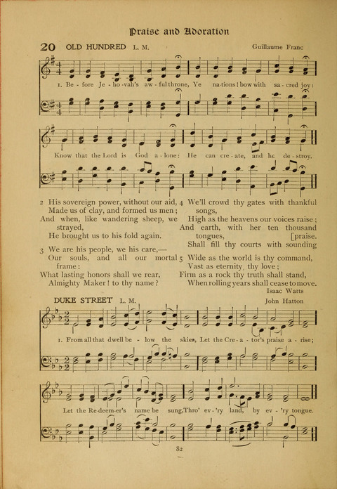 The Primitive Methodist Church Hymnal: containing also selections from scripture for responsive reading page 14
