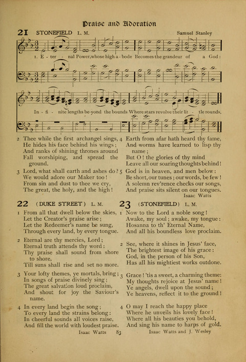The Primitive Methodist Church Hymnal: containing also selections from scripture for responsive reading page 15
