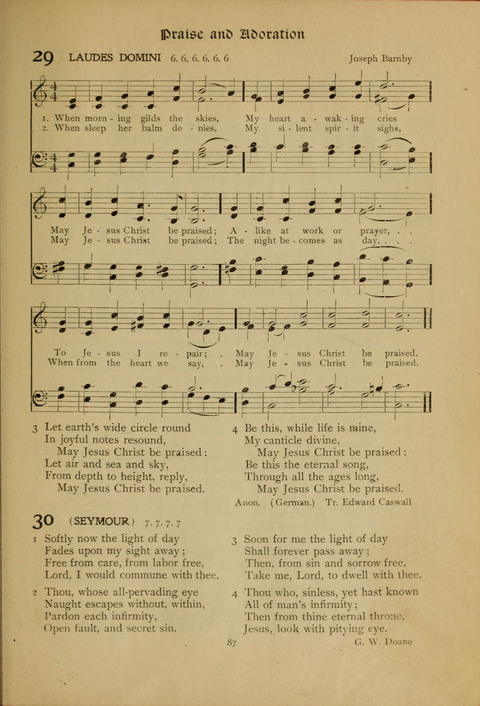 The Primitive Methodist Church Hymnal: containing also selections from scripture for responsive reading page 19