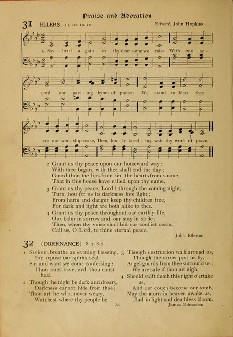 The Primitive Methodist Church Hymnal: containing also selections from scripture for responsive reading page 20