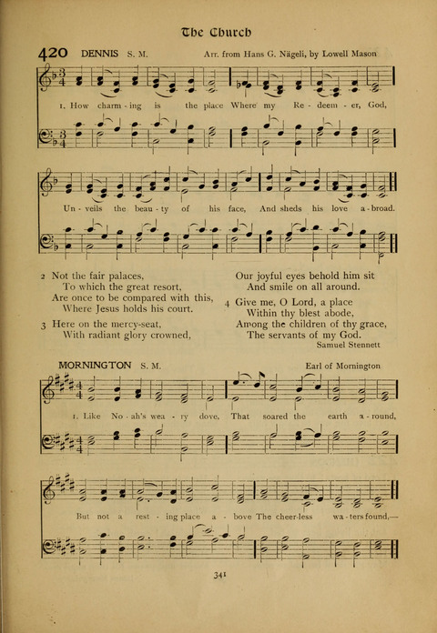 The Primitive Methodist Church Hymnal: containing also selections from scripture for responsive reading page 273