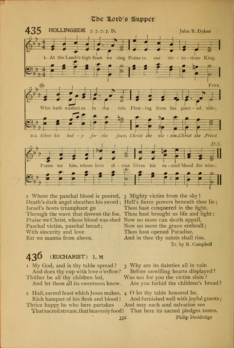 The Primitive Methodist Church Hymnal: containing also selections from scripture for responsive reading page 284