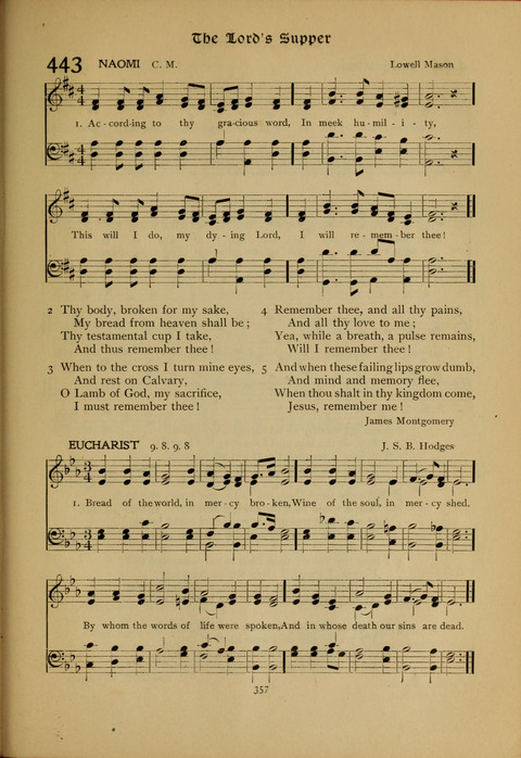The Primitive Methodist Church Hymnal: containing also selections from scripture for responsive reading page 289