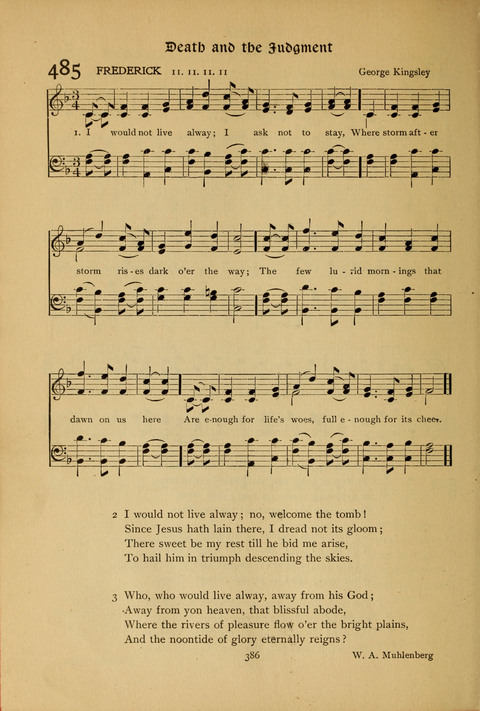 The Primitive Methodist Church Hymnal: containing also selections from scripture for responsive reading page 318