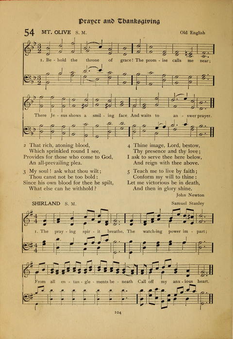 The Primitive Methodist Church Hymnal: containing also selections from scripture for responsive reading page 36