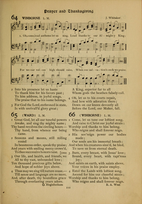 The Primitive Methodist Church Hymnal: containing also selections from scripture for responsive reading page 43