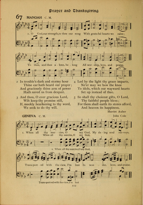 The Primitive Methodist Church Hymnal: containing also selections from scripture for responsive reading page 44