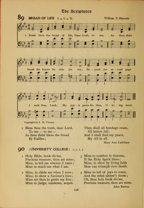 The Primitive Methodist Church Hymnal: containing also selections from scripture for responsive reading page 58
