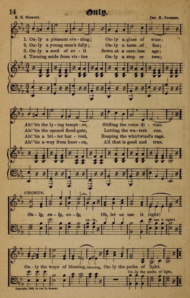 Prohibition Melodist: to which is added the Water Fairies (a temperance cantata) page 19