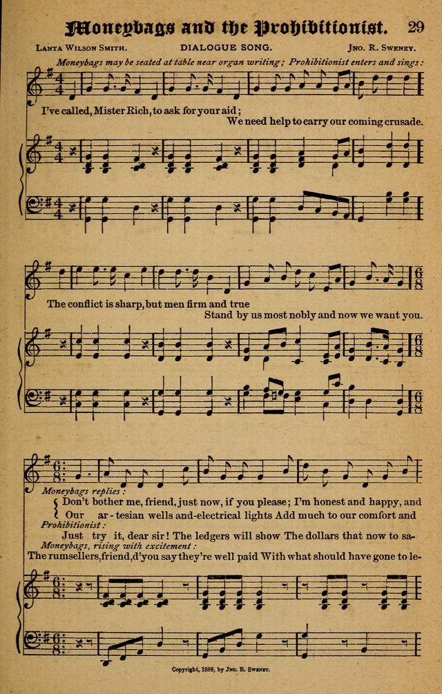 Prohibition Melodist: to which is added the Water Fairies (a temperance cantata) page 34