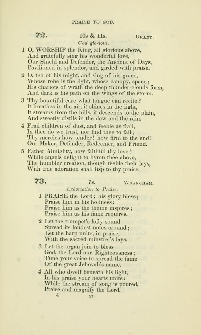 The Psalmist: a New Collection of Hymns for the Use of the Baptist Churches page 110