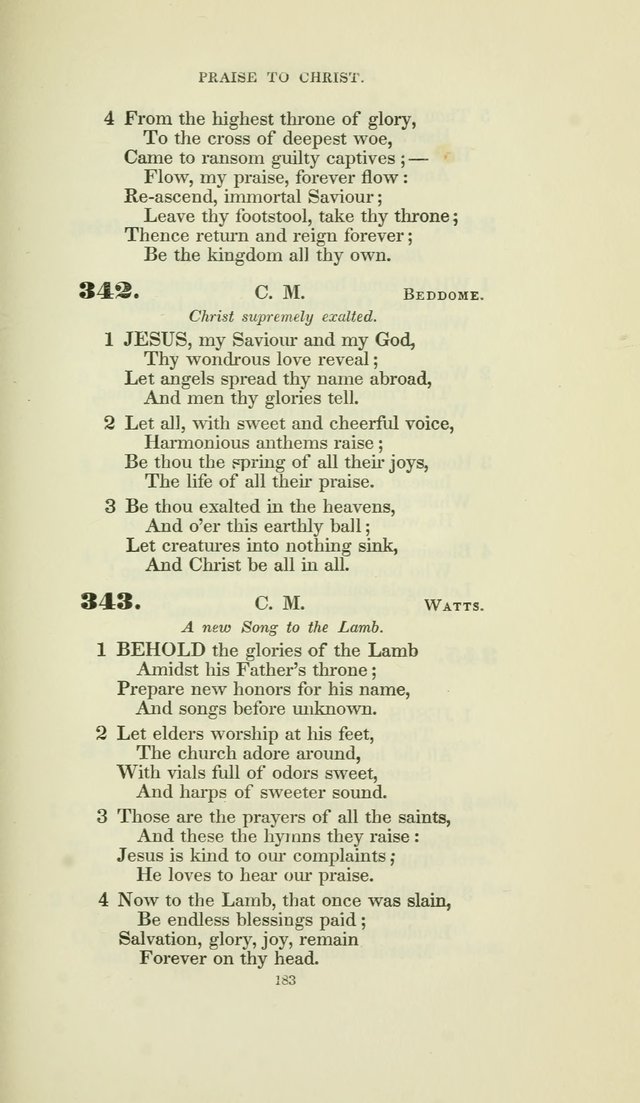 The Psalmist: a New Collection of Hymns for the Use of the Baptist Churches page 256