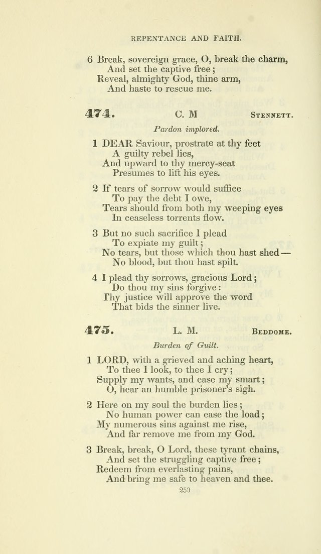 The Psalmist: a New Collection of Hymns for the Use of the Baptist Churches page 323