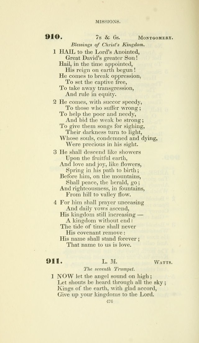 The Psalmist: a New Collection of Hymns for the Use of the Baptist Churches page 549