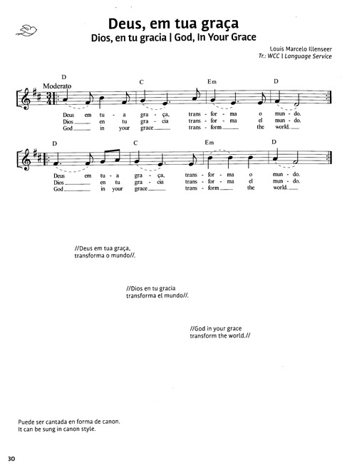 Paz en Nuestra Tierra: Canciones para el Camino desde América Latina / Peace on Earth: Songs for the Journey from Latin America page 24