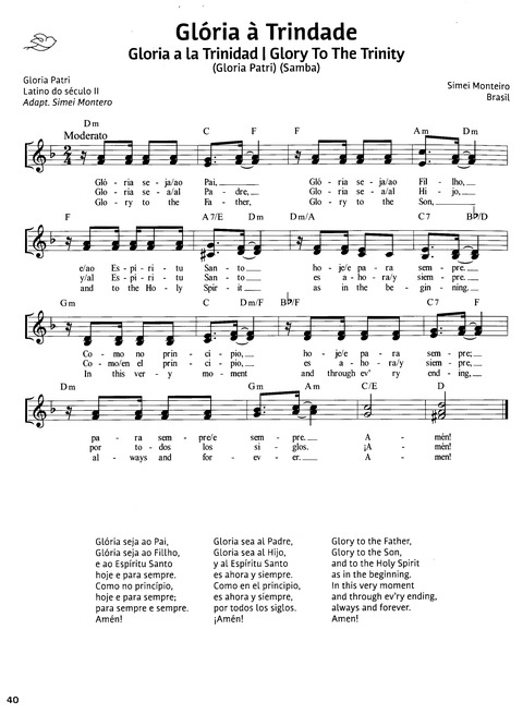 Paz en Nuestra Tierra: Canciones para el Camino desde América Latina / Peace on Earth: Songs for the Journey from Latin America page 34