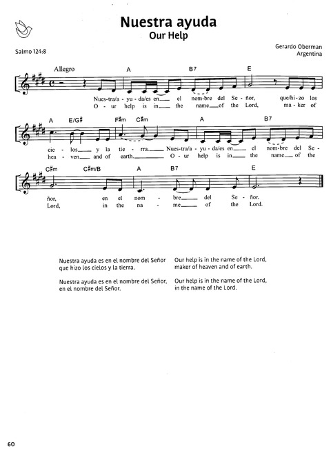Paz en Nuestra Tierra: Canciones para el Camino desde América Latina / Peace on Earth: Songs for the Journey from Latin America page 54