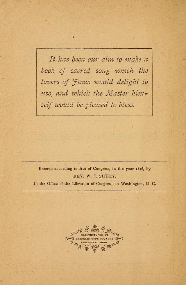 The Praise Offering: Designed Expressly for Prayer, Experience, Revival and Camp Meetings. page 2