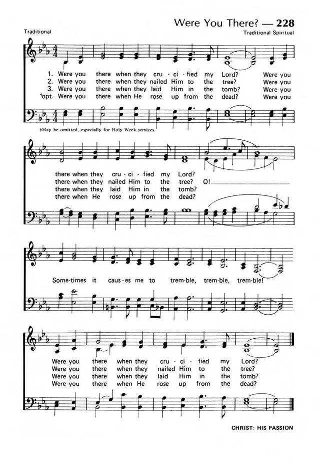 Praise! Our Songs and Hymns page 187