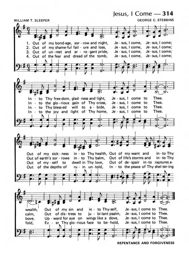 Praise! Our Songs and Hymns page 267
