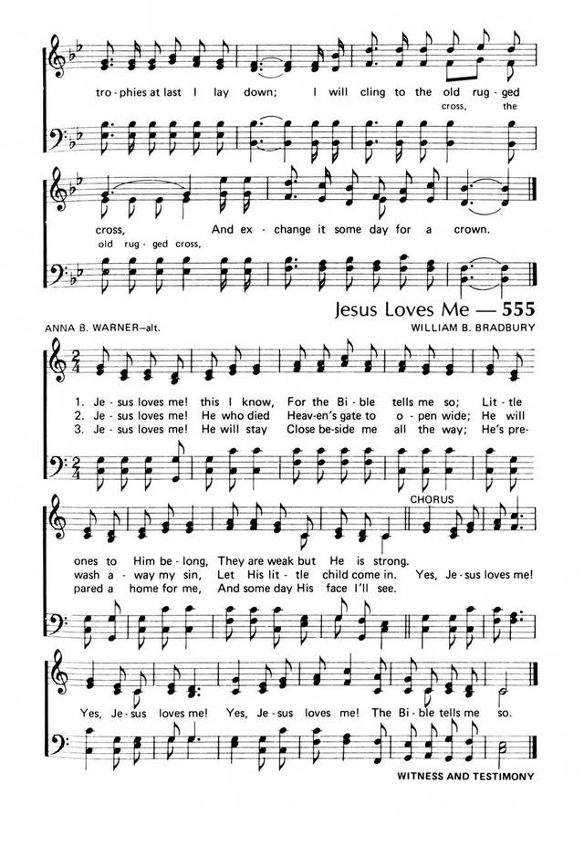 Praise! Our Songs and Hymns page 487