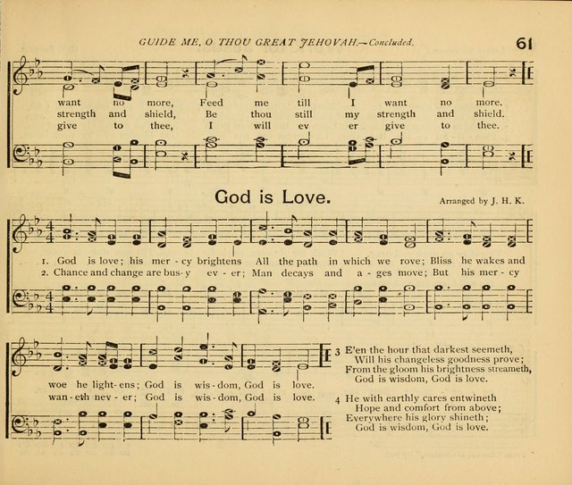 Peerless Praise: a collection of hymns and music for the Sabbath school, with a complete department of elementary instruction in the theory and pract page 17