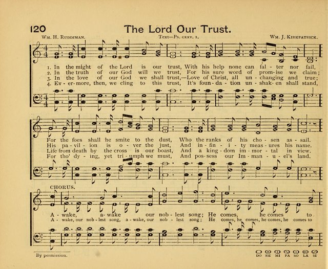 Peerless Praise: a collection of hymns and music for the Sabbath school, with a complete department of elementary instruction in the theory and pract page 76