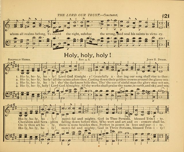 Peerless Praise: a collection of hymns and music for the Sabbath school, with a complete department of elementary instruction in the theory and pract page 77