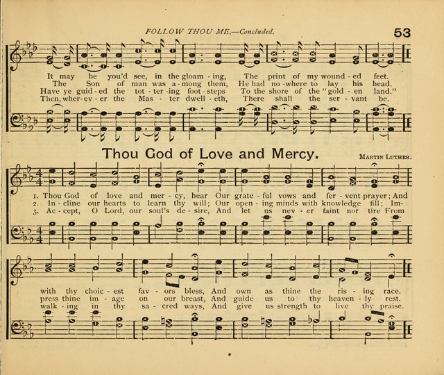 Peerless Praise: a collection of hymns and music for the Sabbath school, with a complete department of elementary instruction in the theory and pract page 9