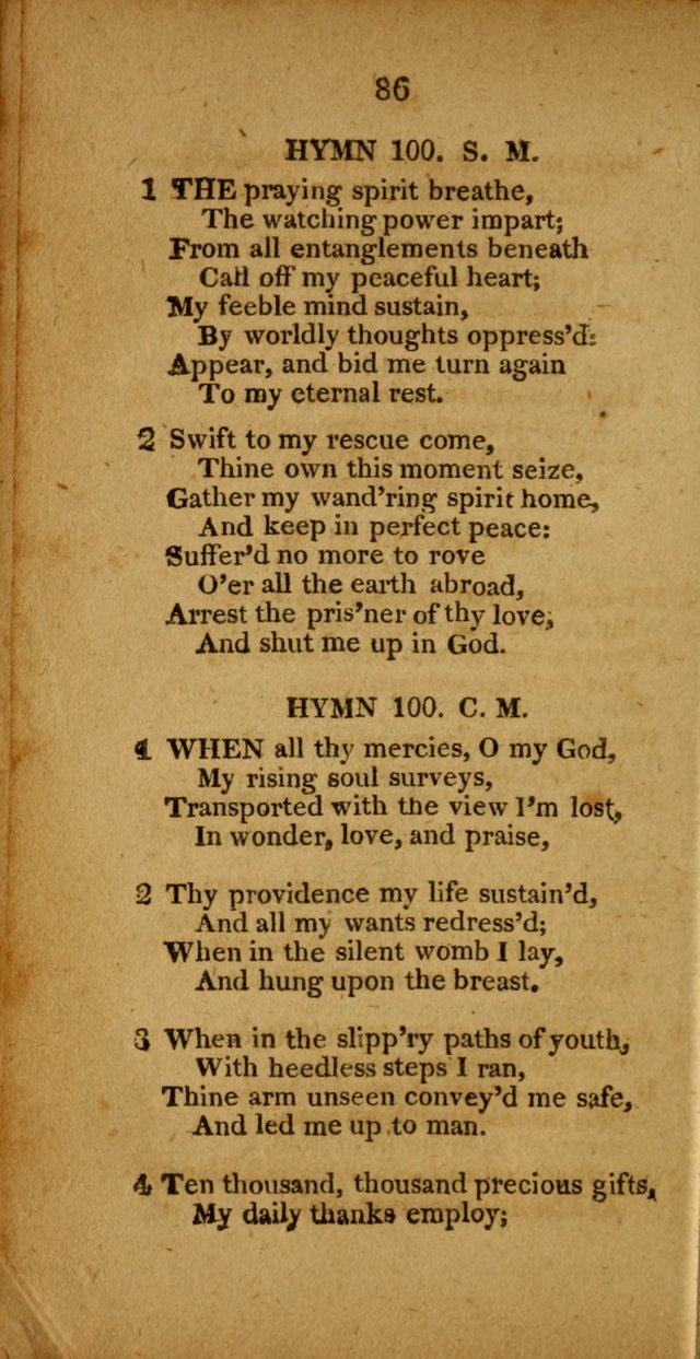 Public, Parlour, and Cottage Hymns. A New Selection page 86