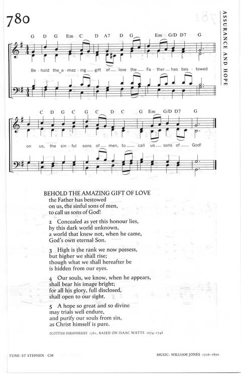 Praise! psalms hymns and songs for Christian worship page 1497