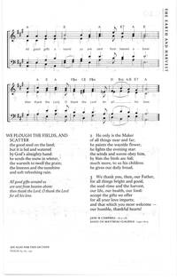 We plough the fields, and scatter | Hymnary.org
