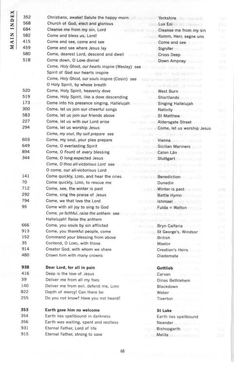 Praise! psalms hymns and songs for Christian worship page 1923