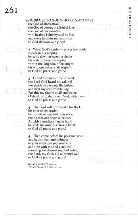 Praise! psalms hymns and songs for Christian worship page 541