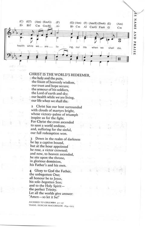Praise! psalms hymns and songs for Christian worship page 591