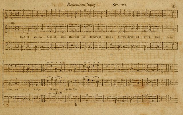 Plain Psalmody, or Supplementary music: an original composition, set in three and four parts ; consisting of seventy Psalm and hymn tunes and an anthem, adapted to the numerous metres now extant ; for page 40