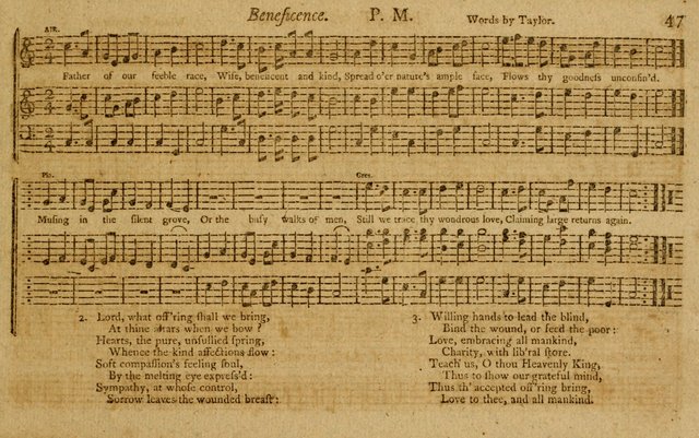 Plain Psalmody, or Supplementary music: an original composition, set in three and four parts ; consisting of seventy Psalm and hymn tunes and an anthem, adapted to the numerous metres now extant ; for page 54