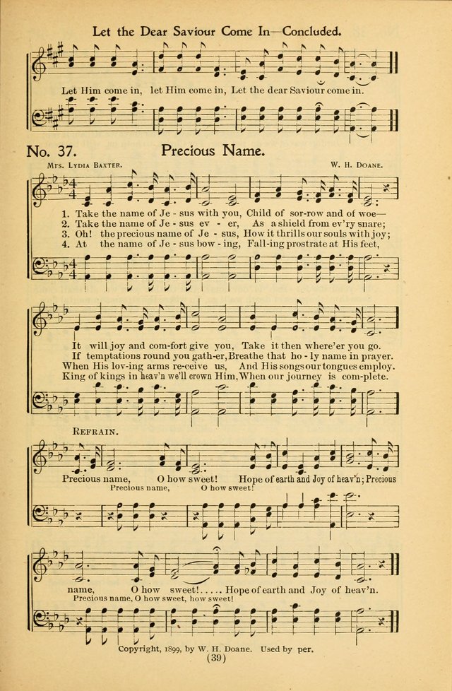 Praise and Promise: for use in Sunday-schools, prayer meetings, revivals, young people