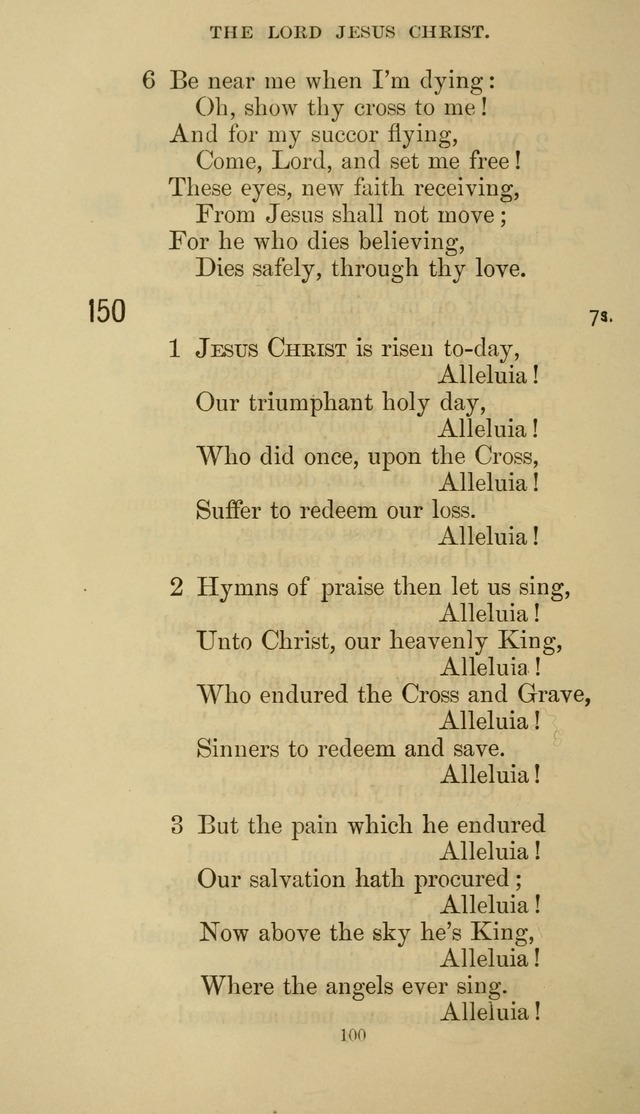 The Presbyterian Hymnal page 100