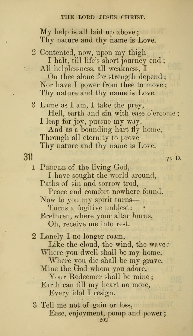 The Presbyterian Hymnal page 202