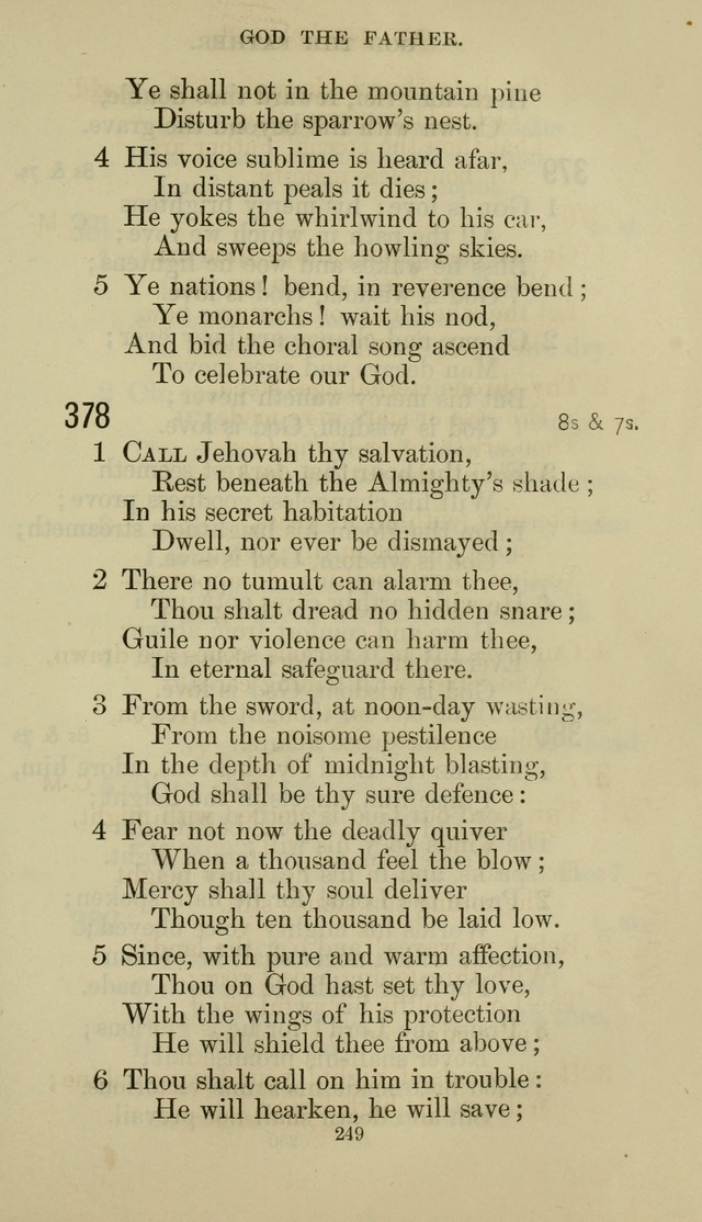 The Presbyterian Hymnal page 249